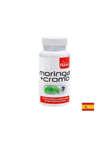 Fogyás és étvágyszabályozás - Moringa 500 mg & króm 40 µg - Moringa + Cromo Plantis®, 60 kapszula