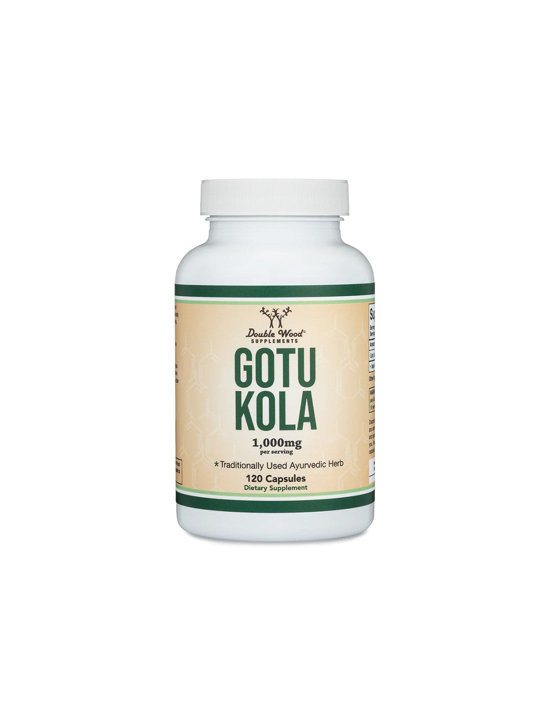 Gotu Kola - keringés, gyönyörű bőr, agy egészsége, 500 mg, 120 kapszula 2 hónapos bevitelhez