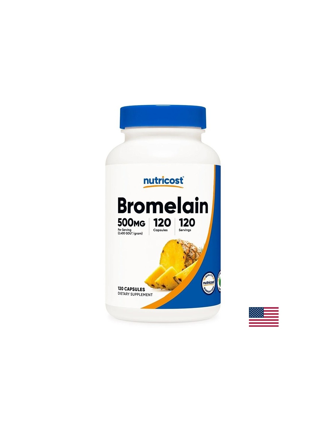 Jó emésztés - Bromelain, 500 mg x 120 kapszula
