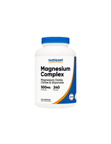 Ideg- és izomfunkció - Magnézium Komplex, 500 mg x 240 kapszula <tc>Nutricost</tc>