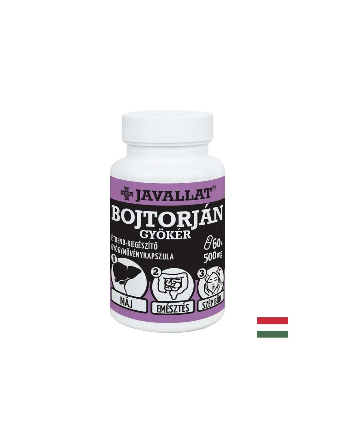 Emésztőrendszer egészsége – Agrimony (levél), 500 mg x 60 kapszula