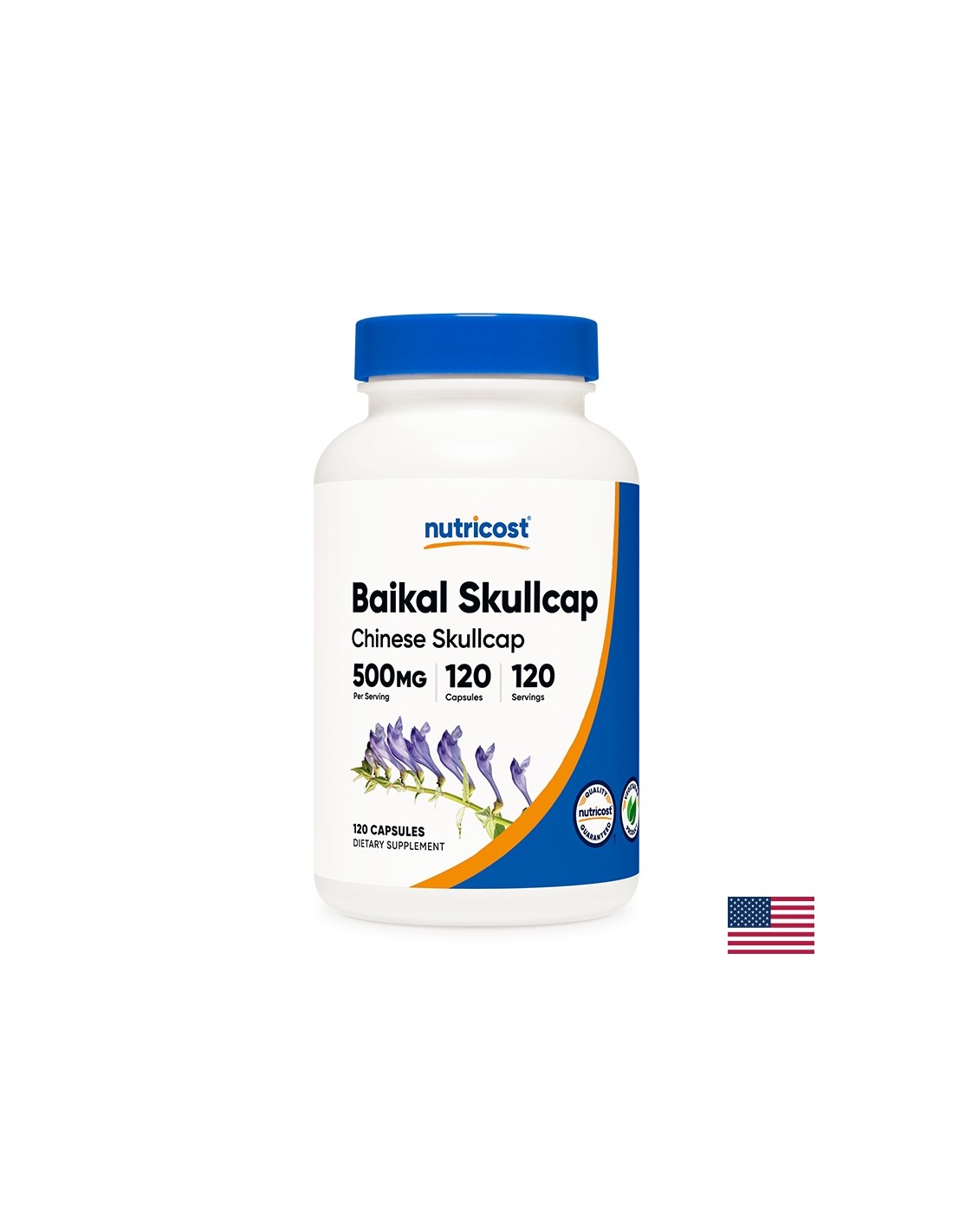 Relaxáció és energia - Slemnik Baikal, 500 mg x 120 kapszula <tc>Nutricost</tc>