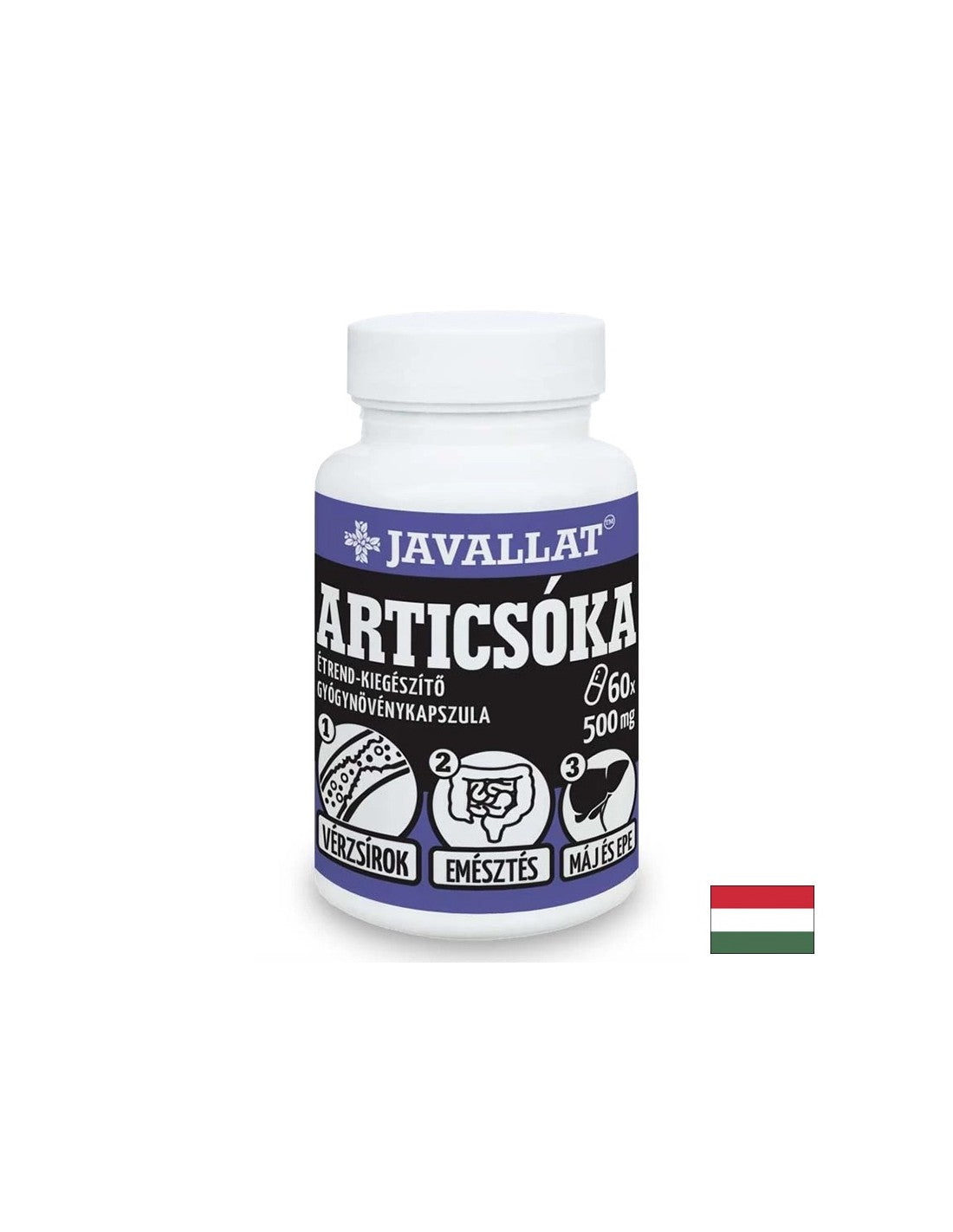 Epe és máj - Articsóka, 500 mg x 60 kapszula