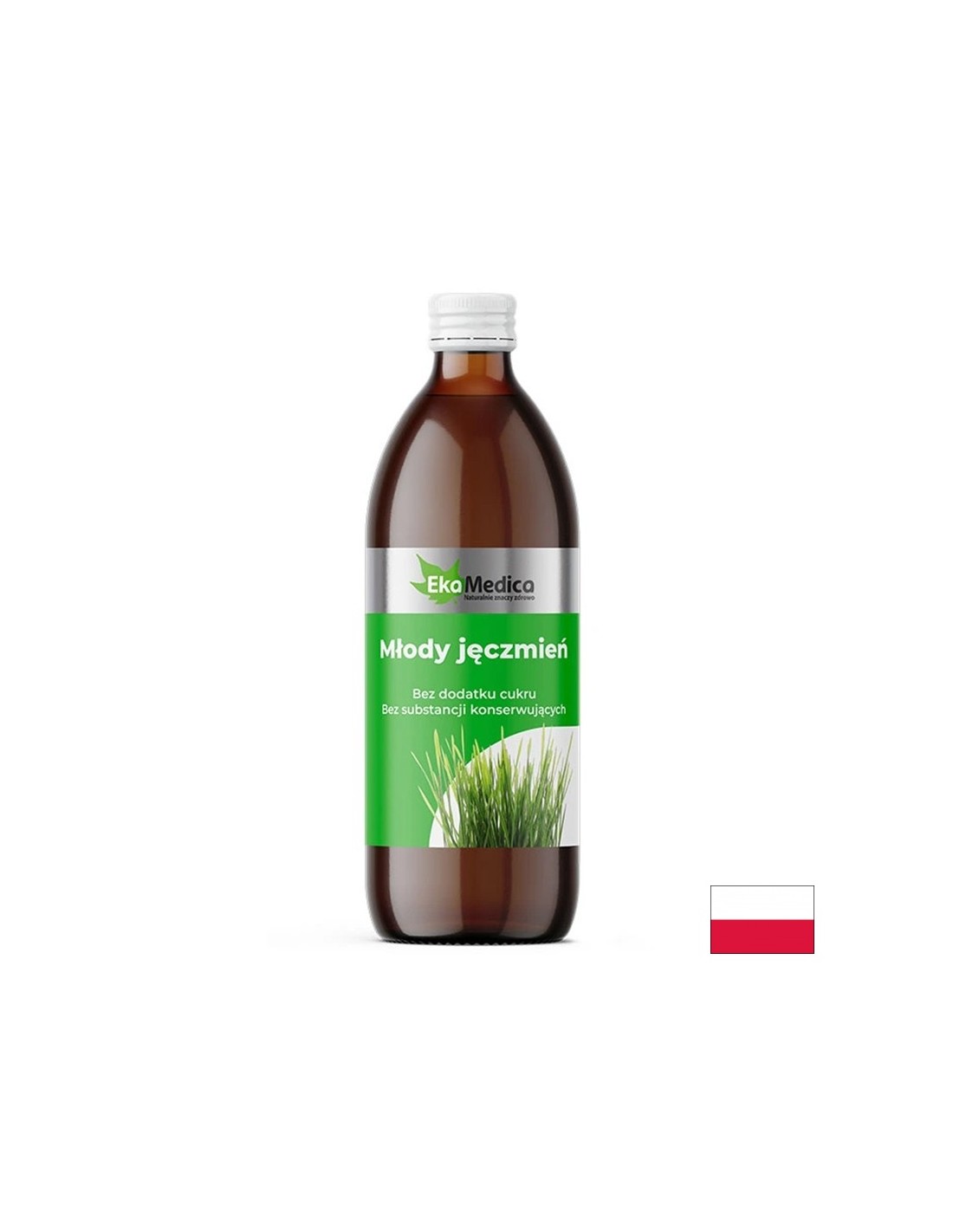 Fiatal árpalé camu-camuval és természetes C-vitaminnal - A test tisztítására, 500 ml, 10 adag