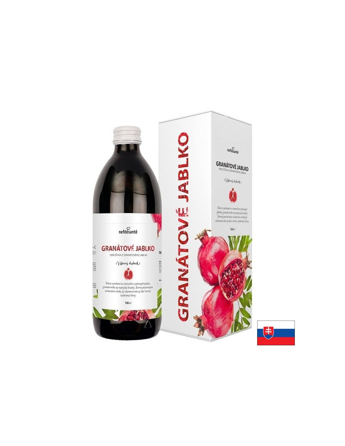 Gránátalmalé – antioxidáns és energia tonik, 500 ml, 10 adag