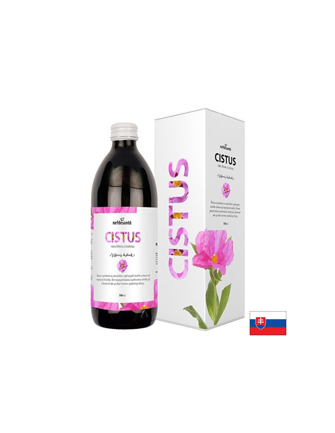 Cistus juice – immun- és szívegészség, 500 ml, 10 adag