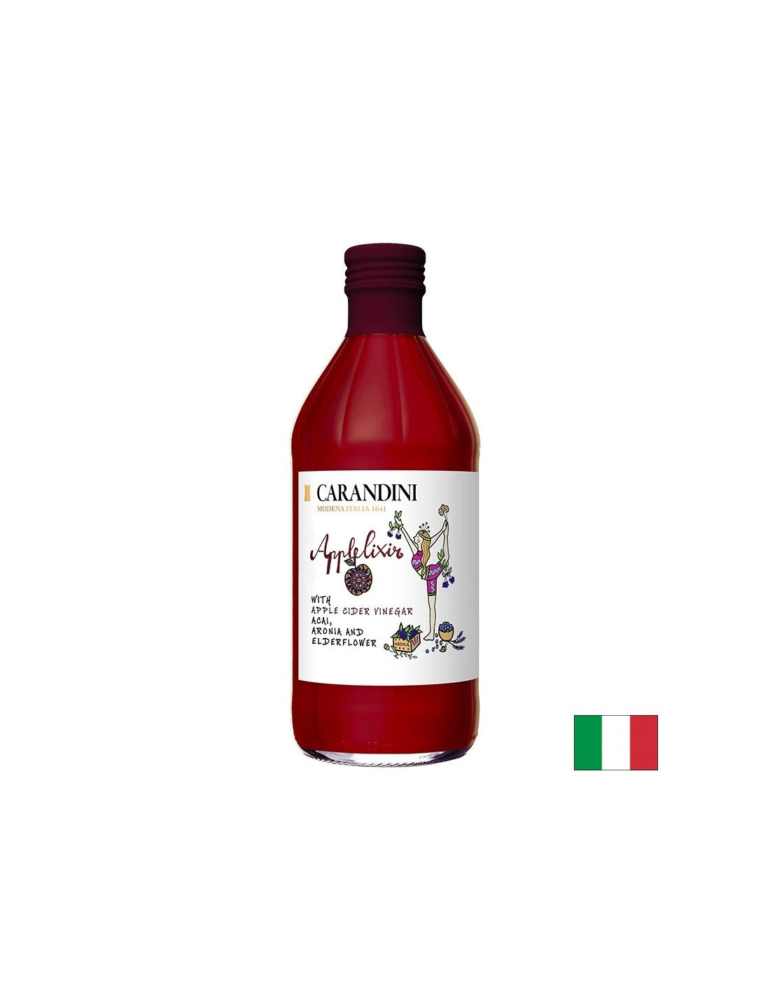 Almaecet + acai, arónia és fekete bodzavirág, 500 ml