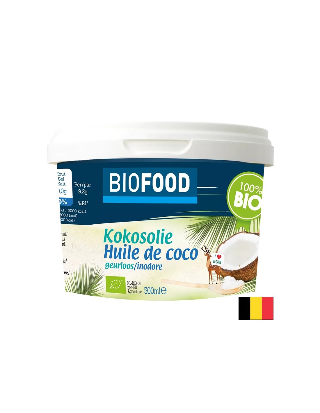 Kókuszolaj, BIO, 500 ml