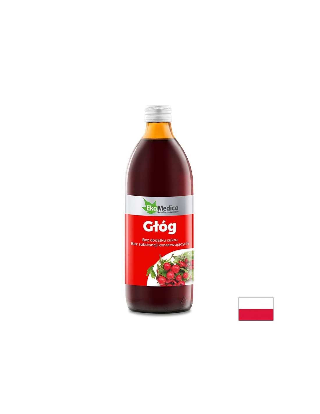 Szív- és érrendszer - Galagonya + C-vitamin, szirup 500 ml EkaMedica