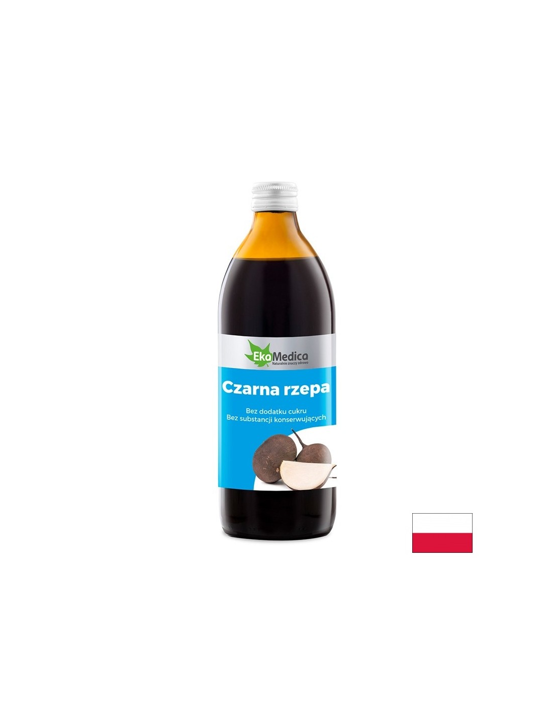 Emésztés - Fekete fehérrépa + C-vitamin, szirup 500 ml EkaMedica