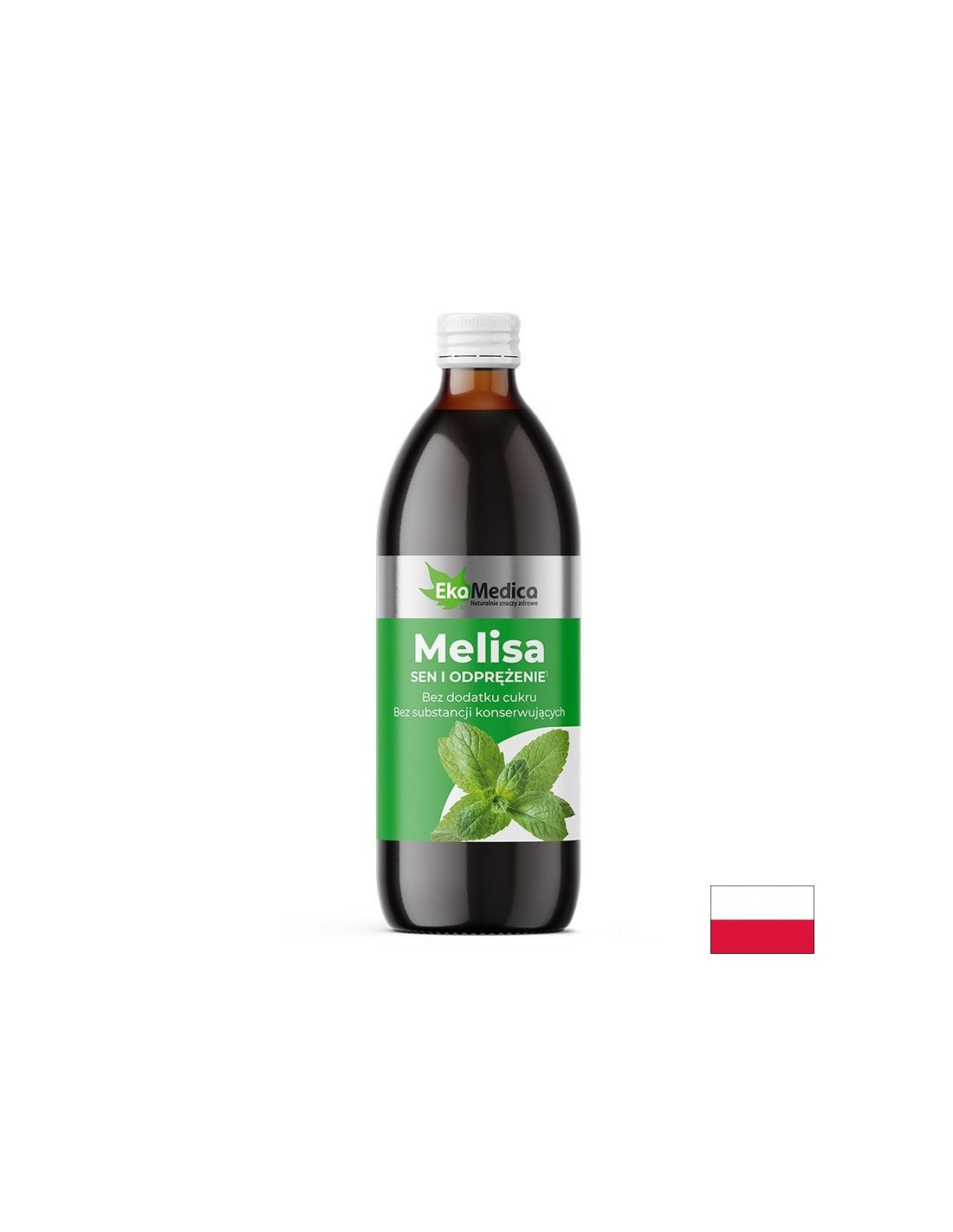 Stressz és álmatlanság - Citromfű, szirup 500 ml EkaMedica