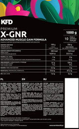 Premium X-Gainer - 1.00 KG - Nutra Best Europe