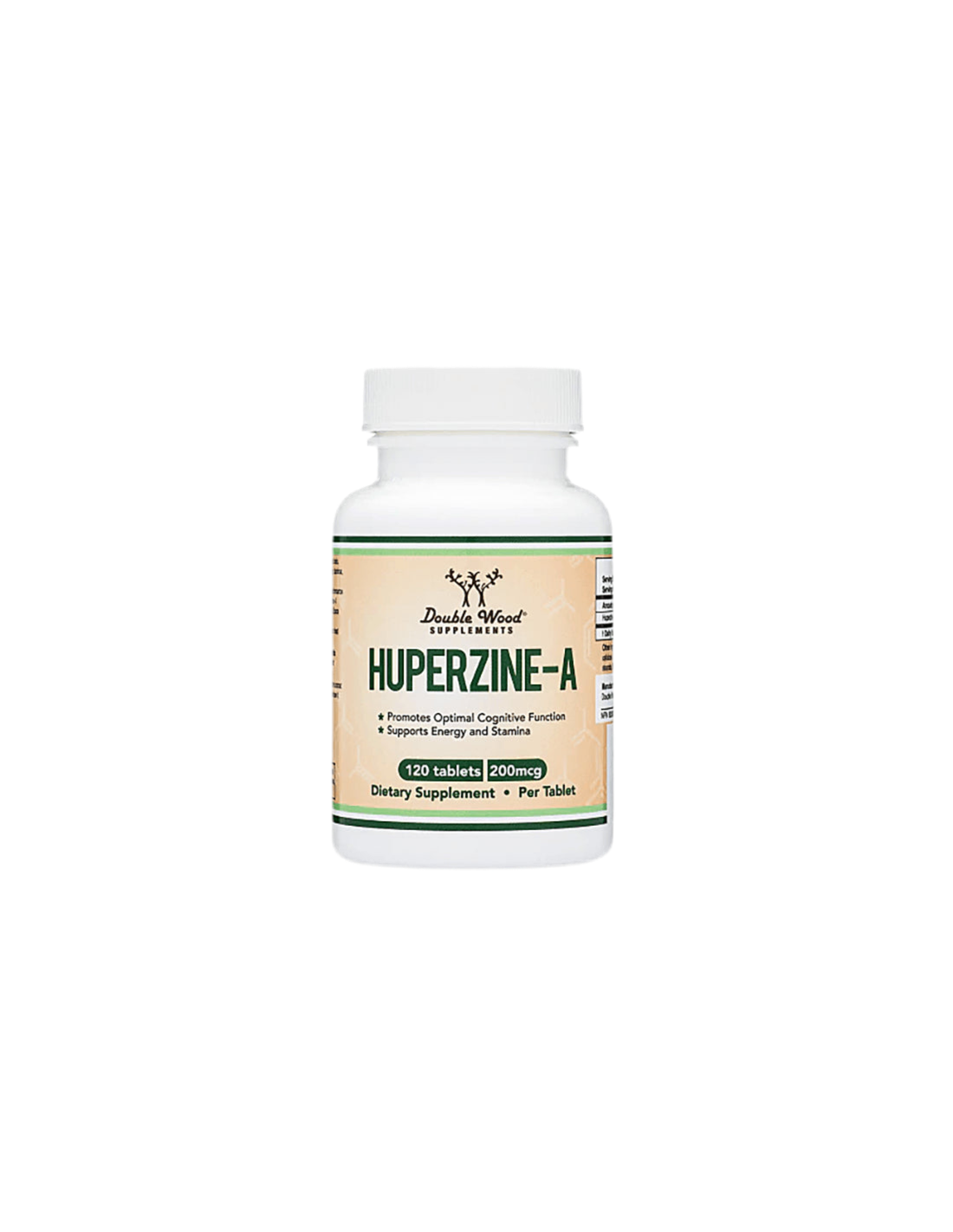 Huperzine-A/ Huperizine A 200 µg, 120 tablets Double Wood - Nutra Best Europe