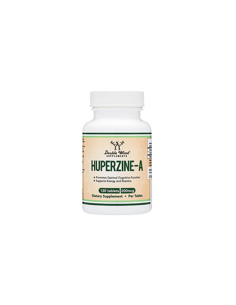 Huperzine-A/ Huperizine A 200 µg, 120 tablets Double Wood - Nutra Best Europe