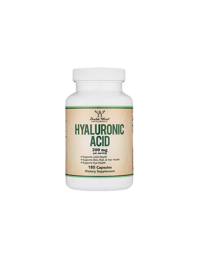Hyaluronic acid - Hyaluronic acid, 180 capsules Double Wood - Nutra Best Europe