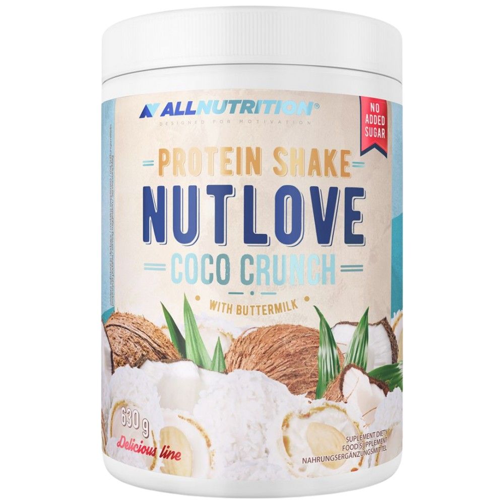 NutLove Protein Shake | Whey Protein + Casein - 630 grams - Nutra Best Europe
