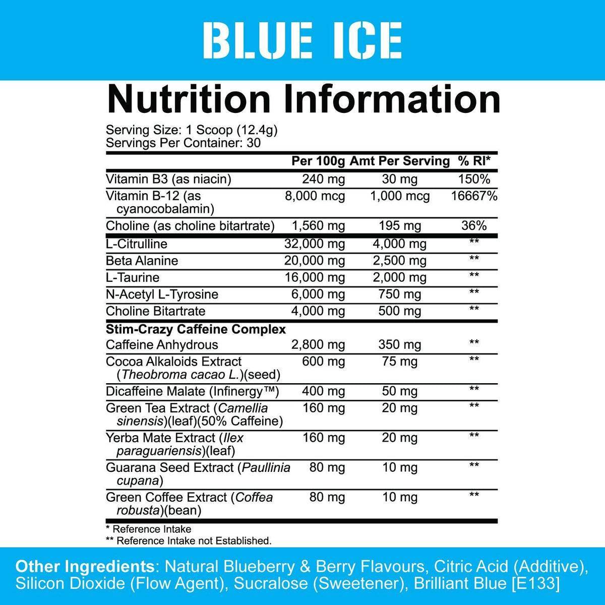 5150 Legendary | High Stimulant Pre-Workout - 12.4 grams - Nutra Best Europe