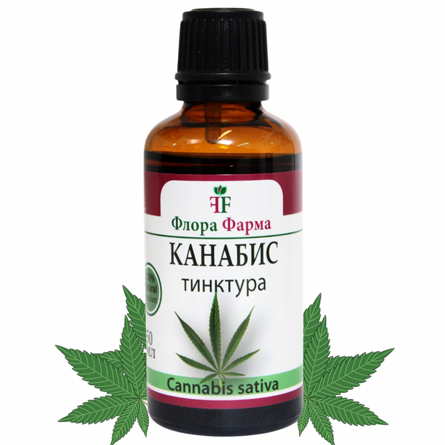 CANNABIS TINCTURE 500 mg 50 ml FLORA PHARMA - Nutra Best Europe