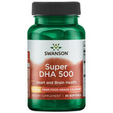 Super DHA 500 | From Food-Grade Calamari 30 Gel capsules - Nutra Best Europe