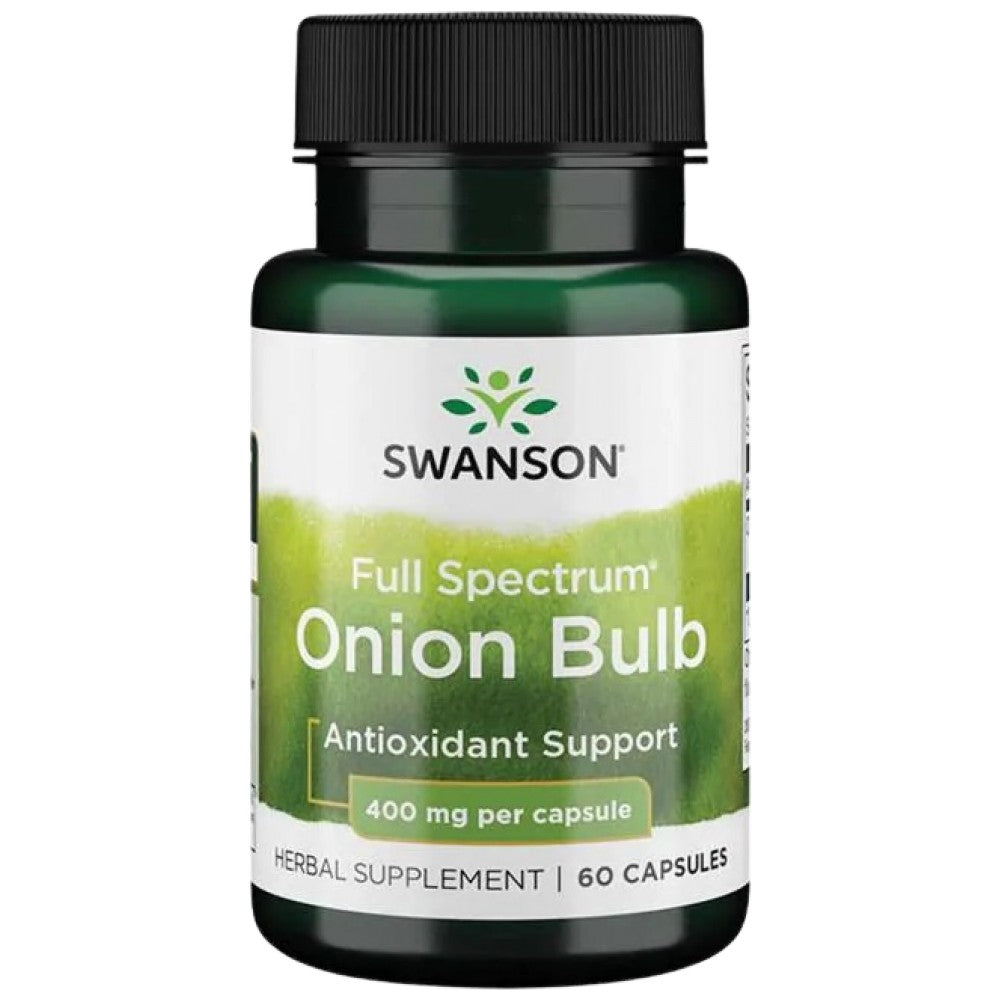Full Spectrum Onion Bulb 400 mg 60 capsules - Nutra Best Europe