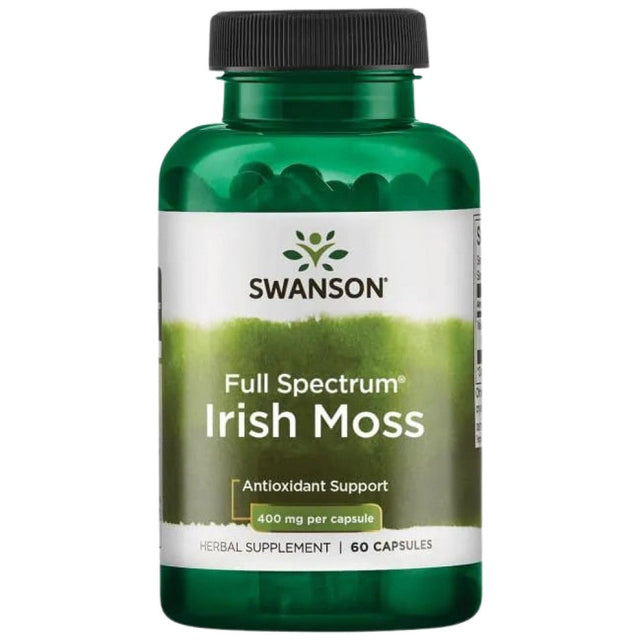 Full Spectrum Irish Moss 400 mg - 60 capsules - Nutra Best Europe