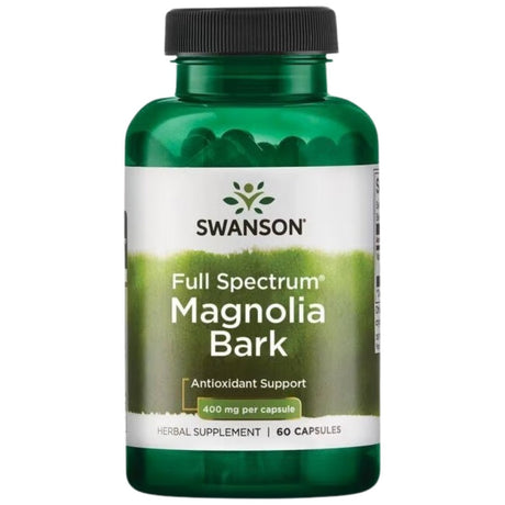 Full Spectrum Magnolia Bark 400 mg 60 capsules - Nutra Best Europe