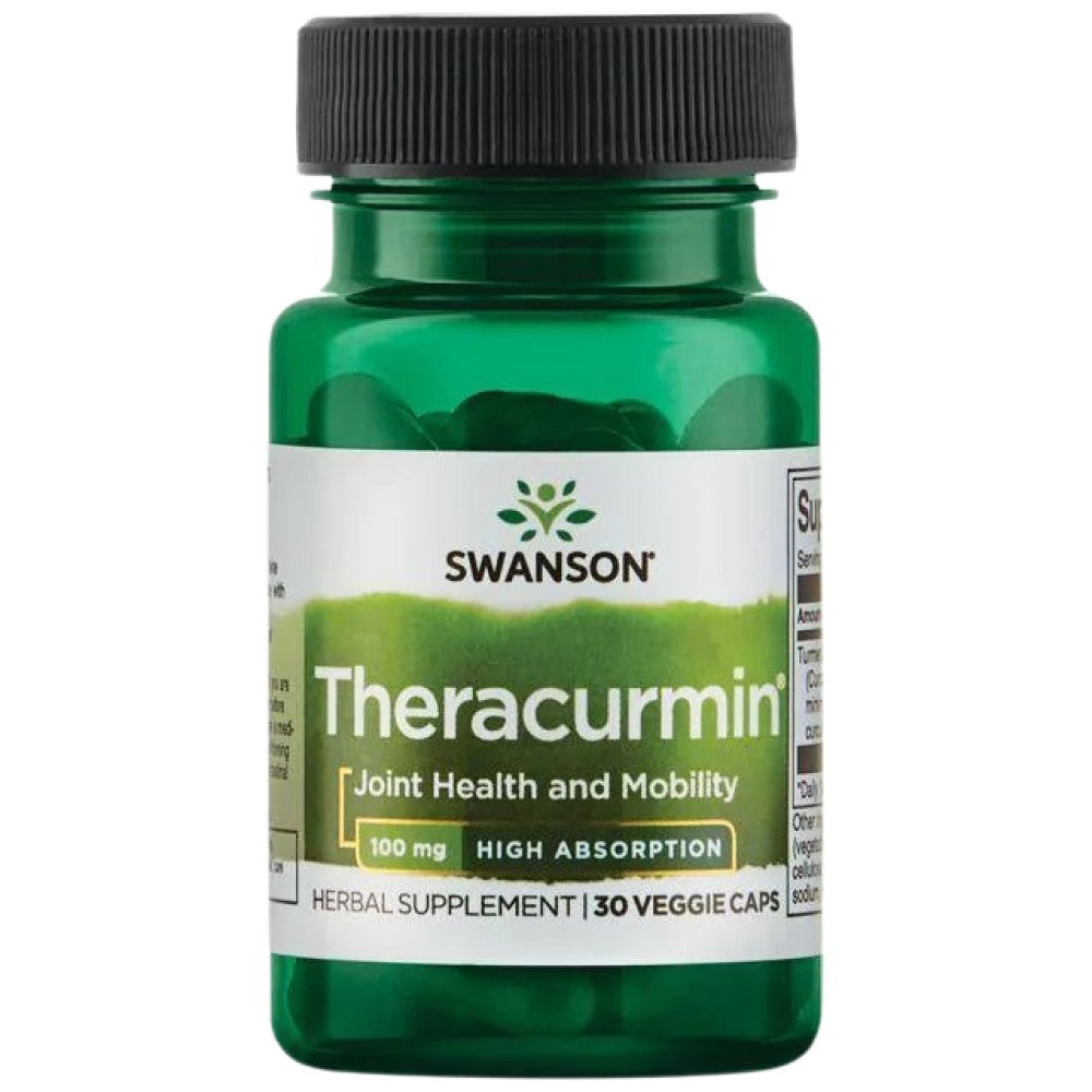 Theracurmin 100mg | High Absorption 30 capsules - Nutra Best Europe