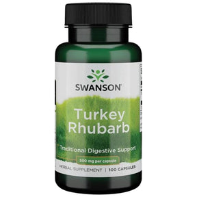 Turkey Rhubarb 500 mg 100 capsules - Nutra Best Europe