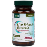 Live Friendly Bacteria | With Acidophilus 3 Billion - 120 capsules - Nutra Best Europe