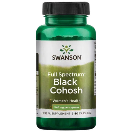 Full Spectrum Black Cohosh 540 mg - 60 capsules - Nutra Best Europe