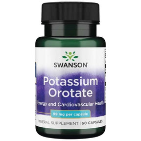 Potassium Orotate 99 mg 60 capsules - Nutra Best Europe