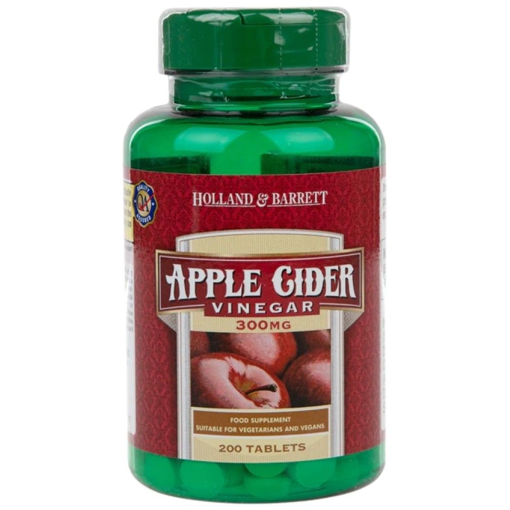 Apple Cider Vinegar 300 mg - 400 Tablets - Nutra Best Europe