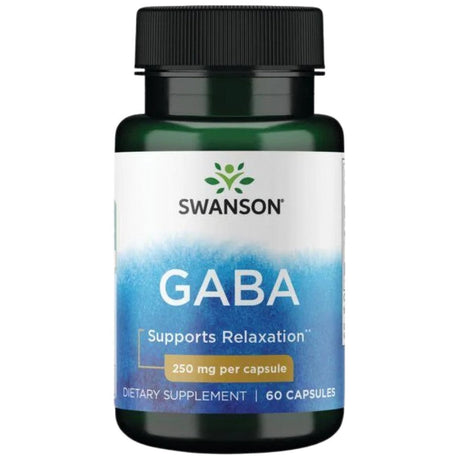 GABA 250 mg 60 capsules - Nutra Best Europe