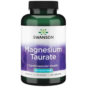 Magnesium Taurate 100 mg - 120 Tablets - Nutra Best Europe