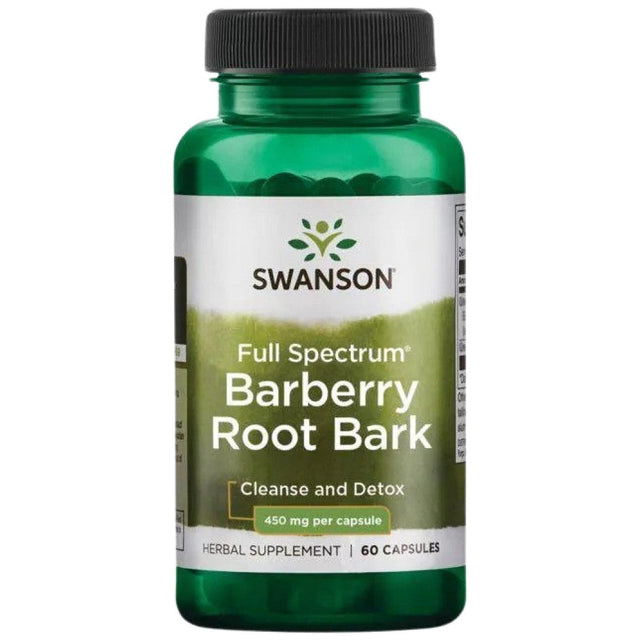 Full Spectrum Barberry Root Bark 450 mg 60 capsules - Nutra Best Europe