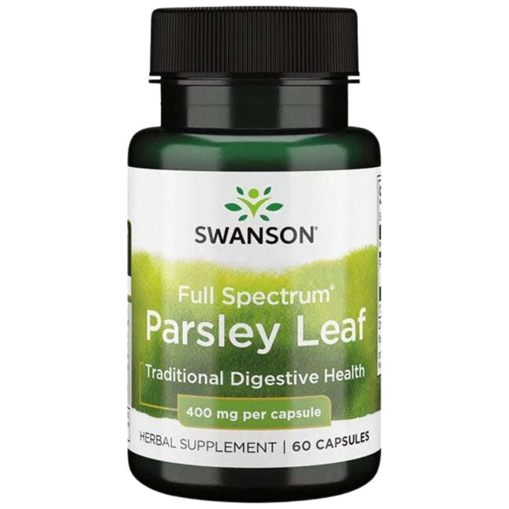 Full Spectrum Parsley Leaf 400 mg 60 capsules - Nutra Best Europe