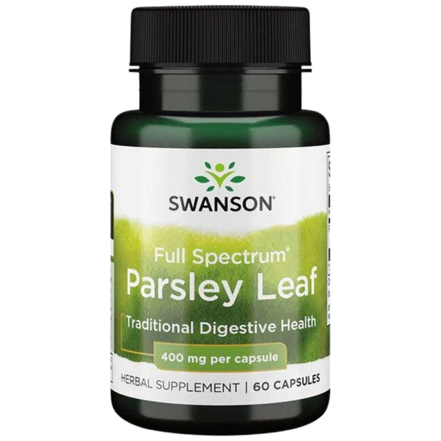 Full Spectrum Parsley Leaf 400 mg 60 capsules - Nutra Best Europe