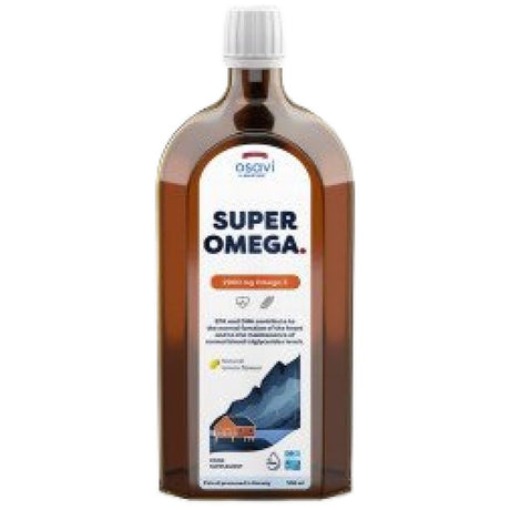 Super Omega Liquid 2900 mg - 500 ml - Nutra Best Europe
