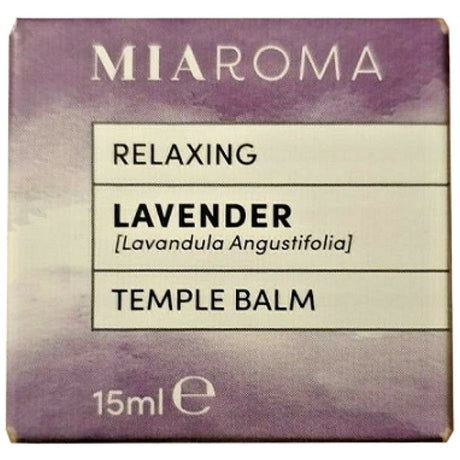 Miaroma Relaxing Lavender | Temple Balm - 15 ml - Nutra Best Europe
