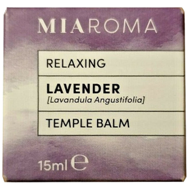 Miaroma Relaxing Lavender | Temple Balm - 15 ml - Nutra Best Europe