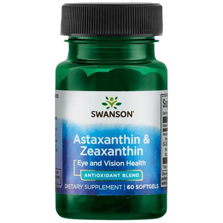 Astaxanthin and Zeaxanthin 60 Gel capsules - Nutra Best Europe