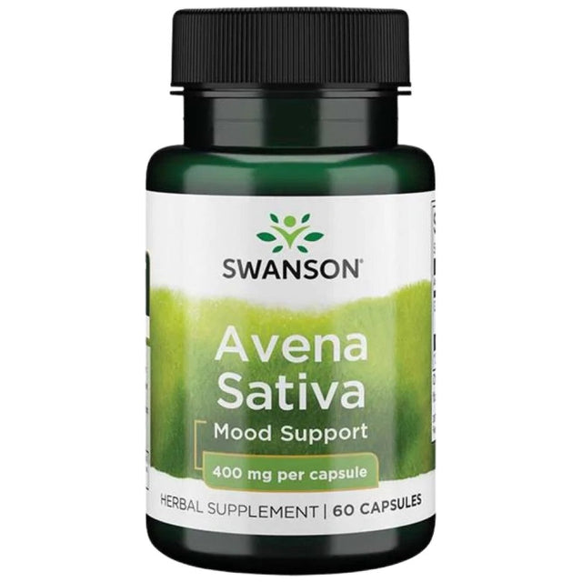 Avena Sativa 400 mg 60 capsules - Nutra Best Europe