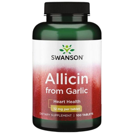Allicin From Garlic 12 mg 100 Tablets - Nutra Best Europe