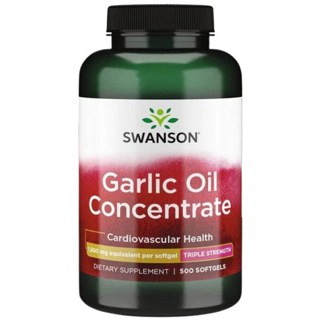 Garlic Oil Concentrate 1500 mg 500 Gel capsules - Nutra Best Europe