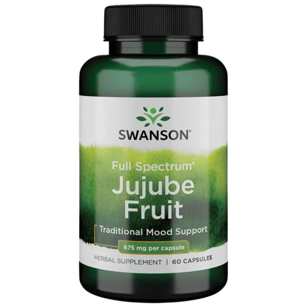 Full Spectrum Jujube Fruit 675 mg 60 capsules - Nutra Best Europe
