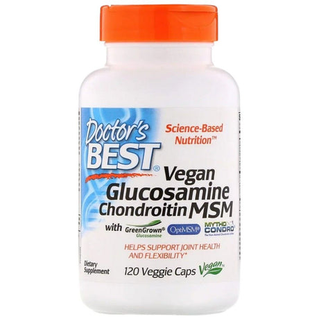Vegan Glucosamine & Chondroitin & MSM - 120 capsules - Nutra Best Europe