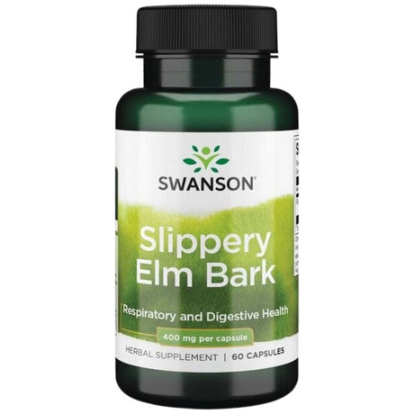 Slippery Elm Bark 400 mg 60 capsules - Nutra Best Europe