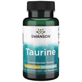 Taurine 1000 mg 60 capsules - Nutra Best Europe