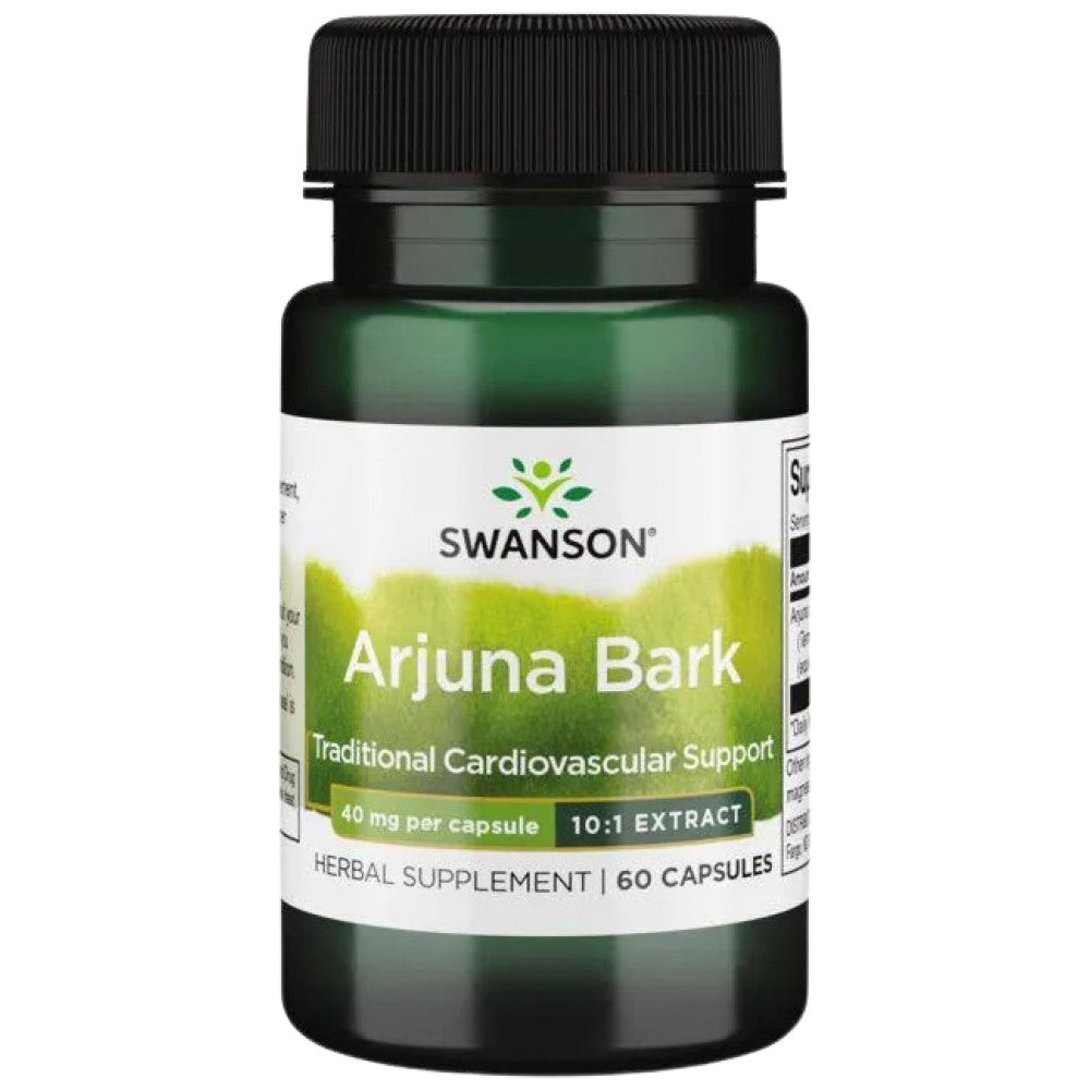 Arjuna Bark Extract 40 mg 60 capsules - Nutra Best Europe