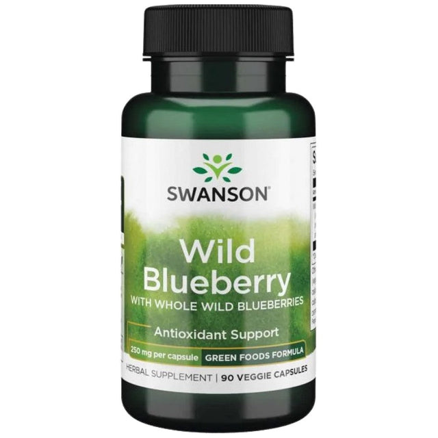Wild Blueberry 250 mg 90 capsules - Nutra Best Europe